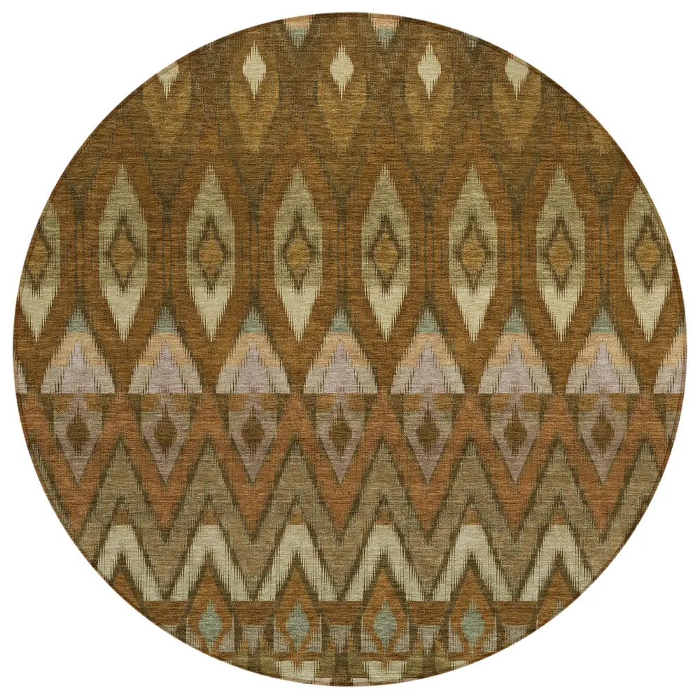 Chantille ACN617 Brown 8' x 8' Rug