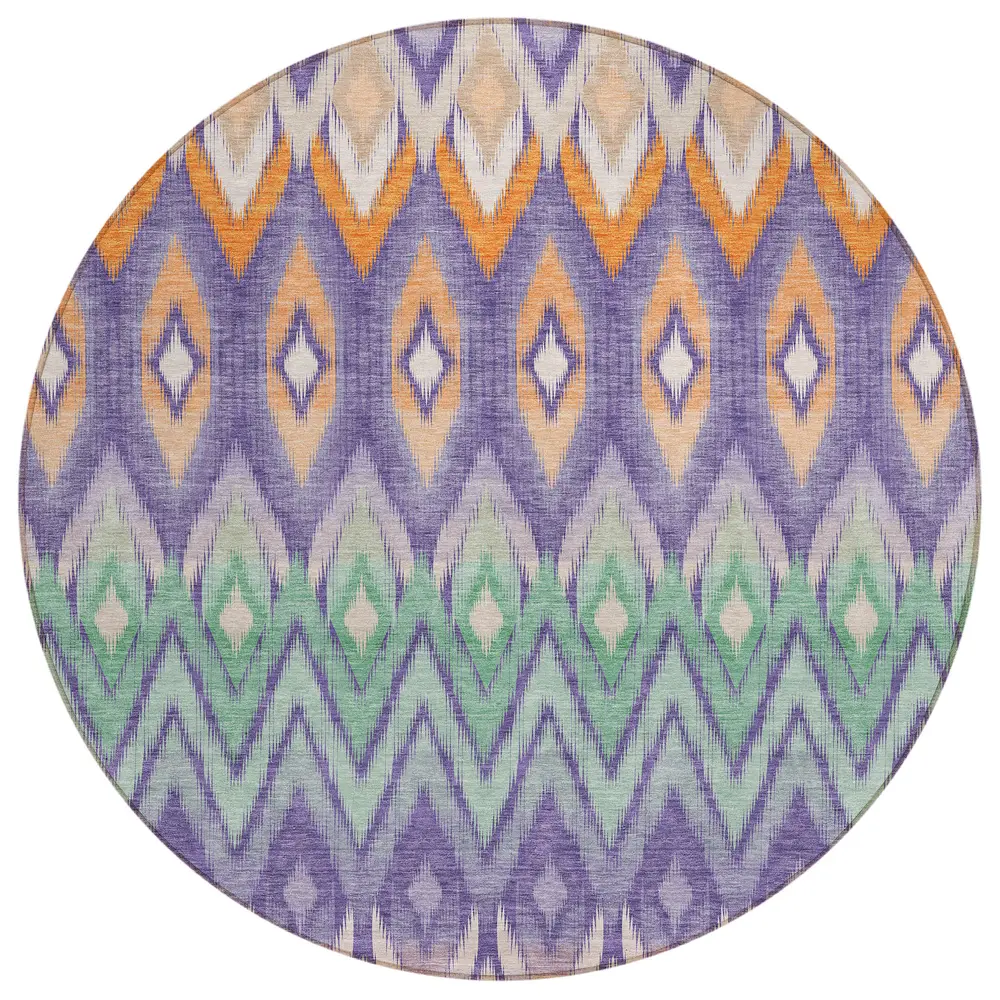 Chantille ACN617 Purple 8' x 8' Rug