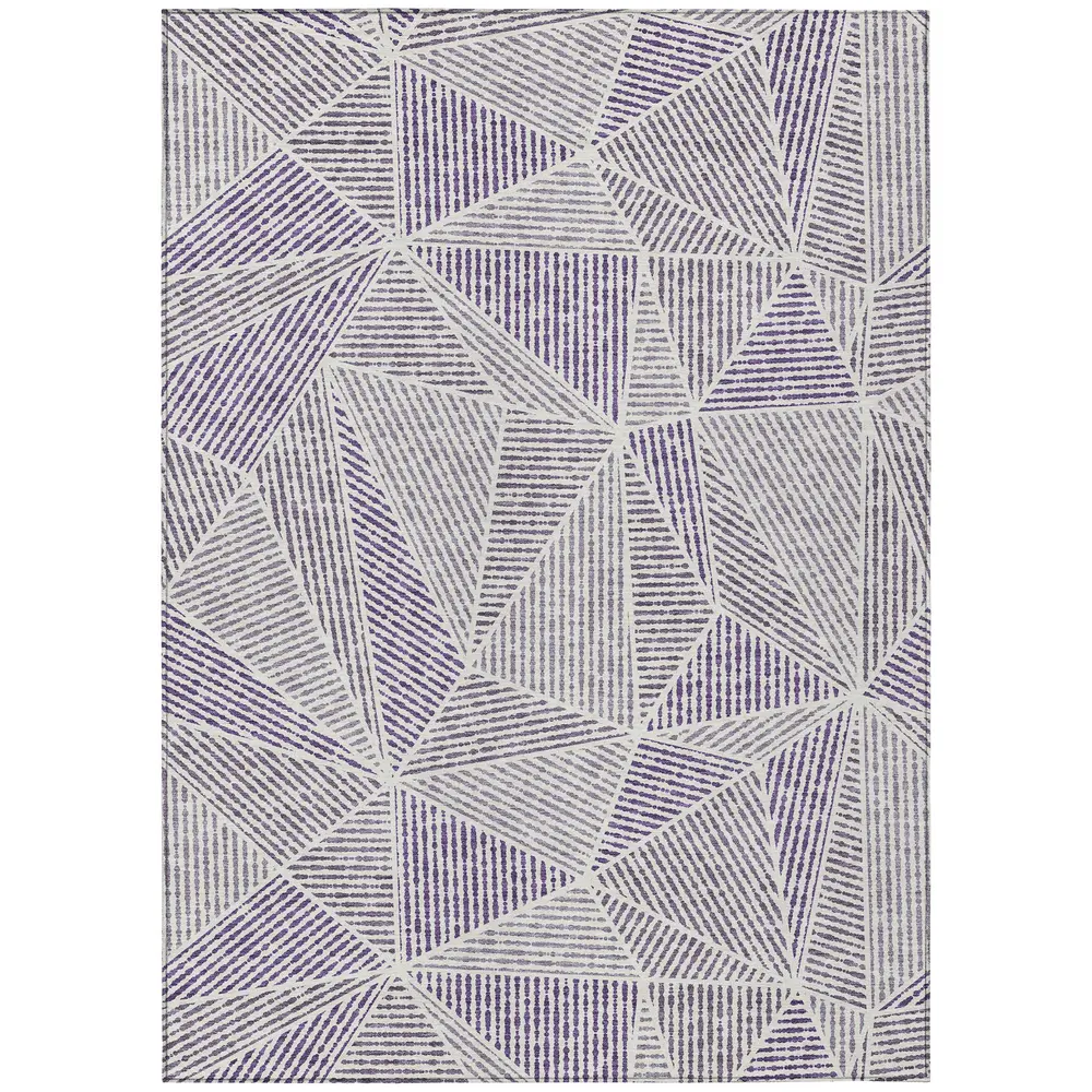 Chantille ACN618 Purple 3' x 5' Rug
