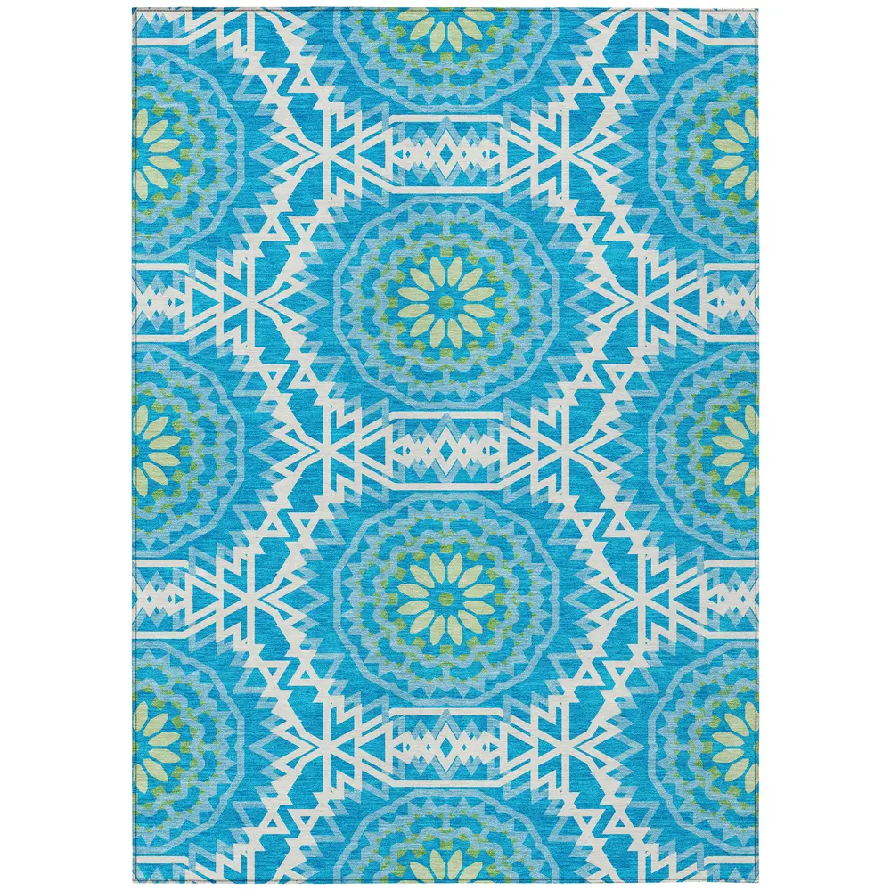 Chantille ACN619 Blue 3' x 5' Rug
