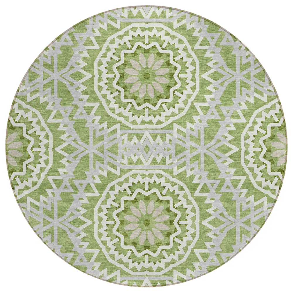 Chantille ACN619 Green 8' x 8' Rug