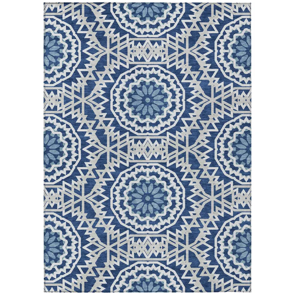 Chantille ACN619 Navy 3' x 5' Rug