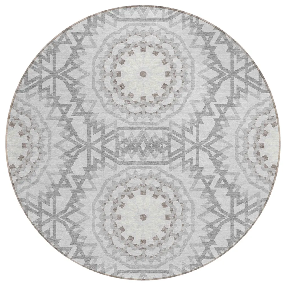 Chantille ACN619 Silver 8' x 8' Rug