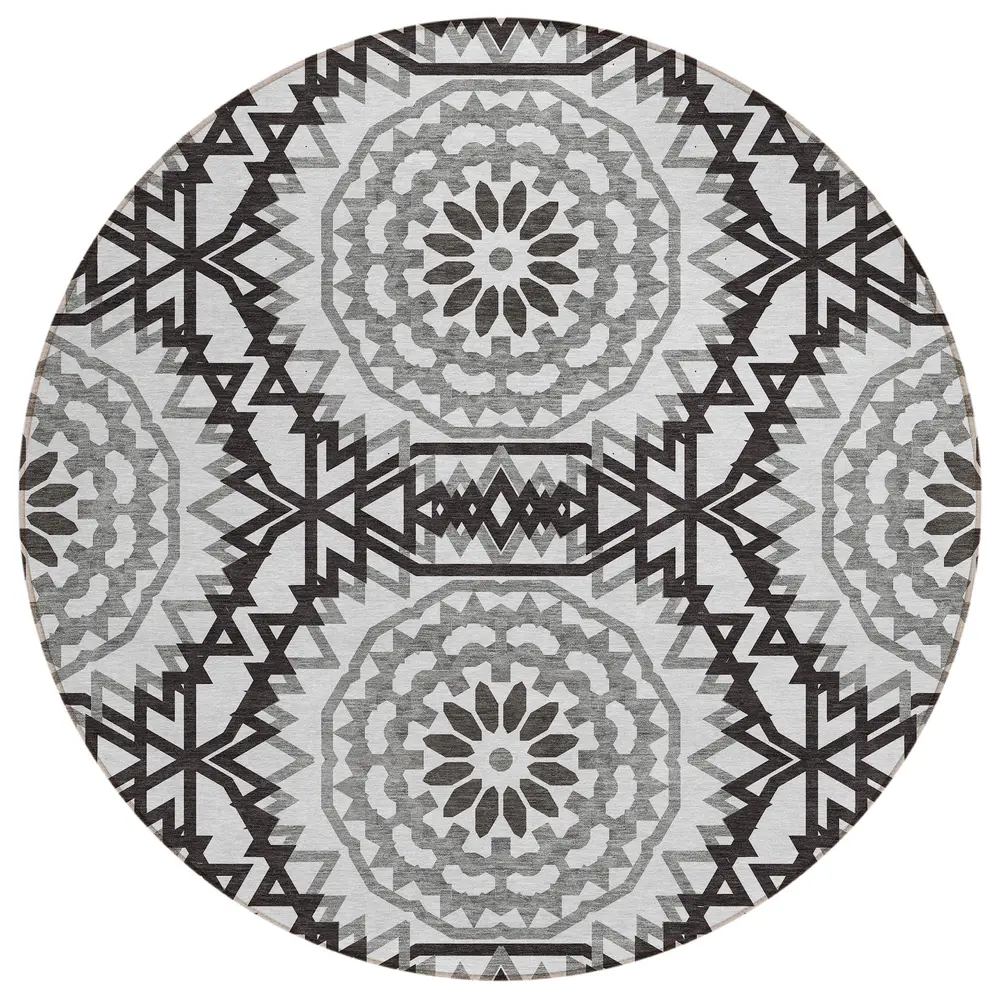 Chantille ACN619 White 8' x 8' Rug