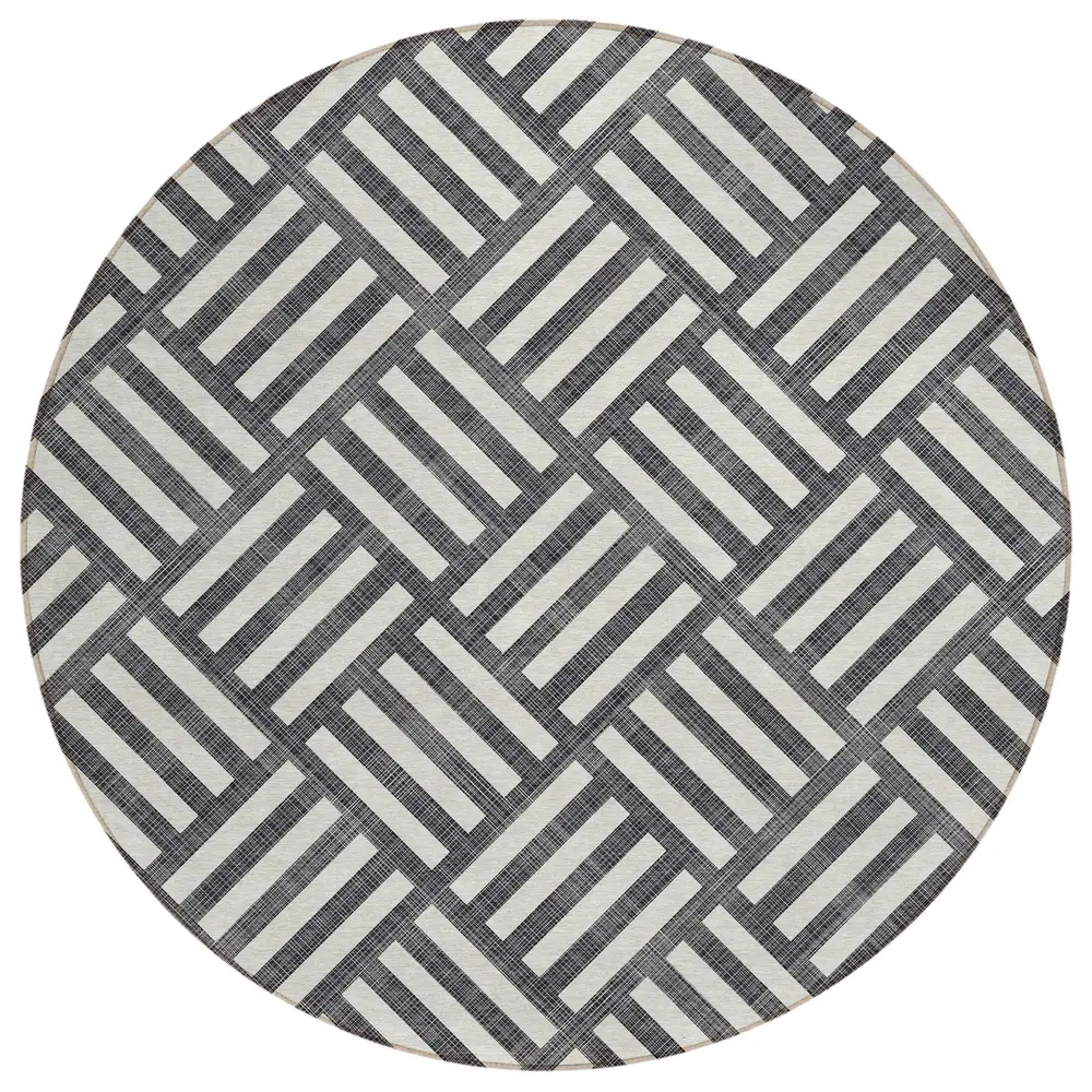 Chantille ACN620 Black 8' x 8' Rug