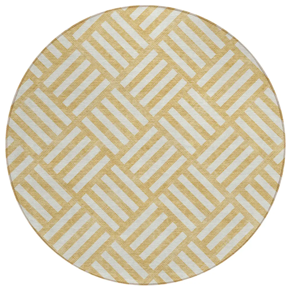 Chantille ACN620 Gold 8' x 8' Rug