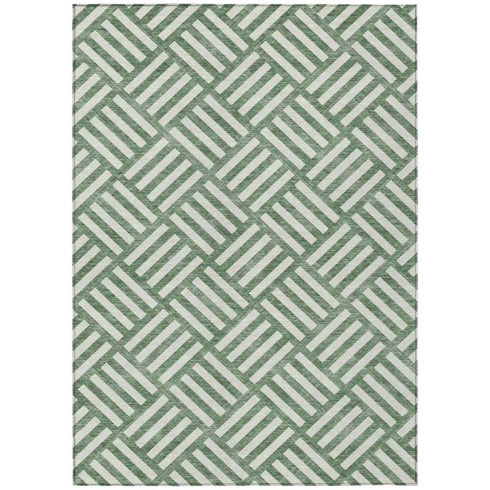 Chantille ACN620 Green 3' x 5' Rug