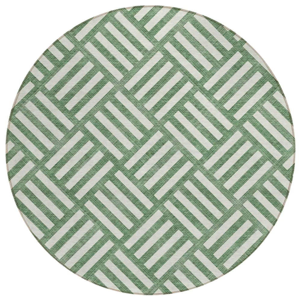 Chantille ACN620 Green 8' x 8' Rug