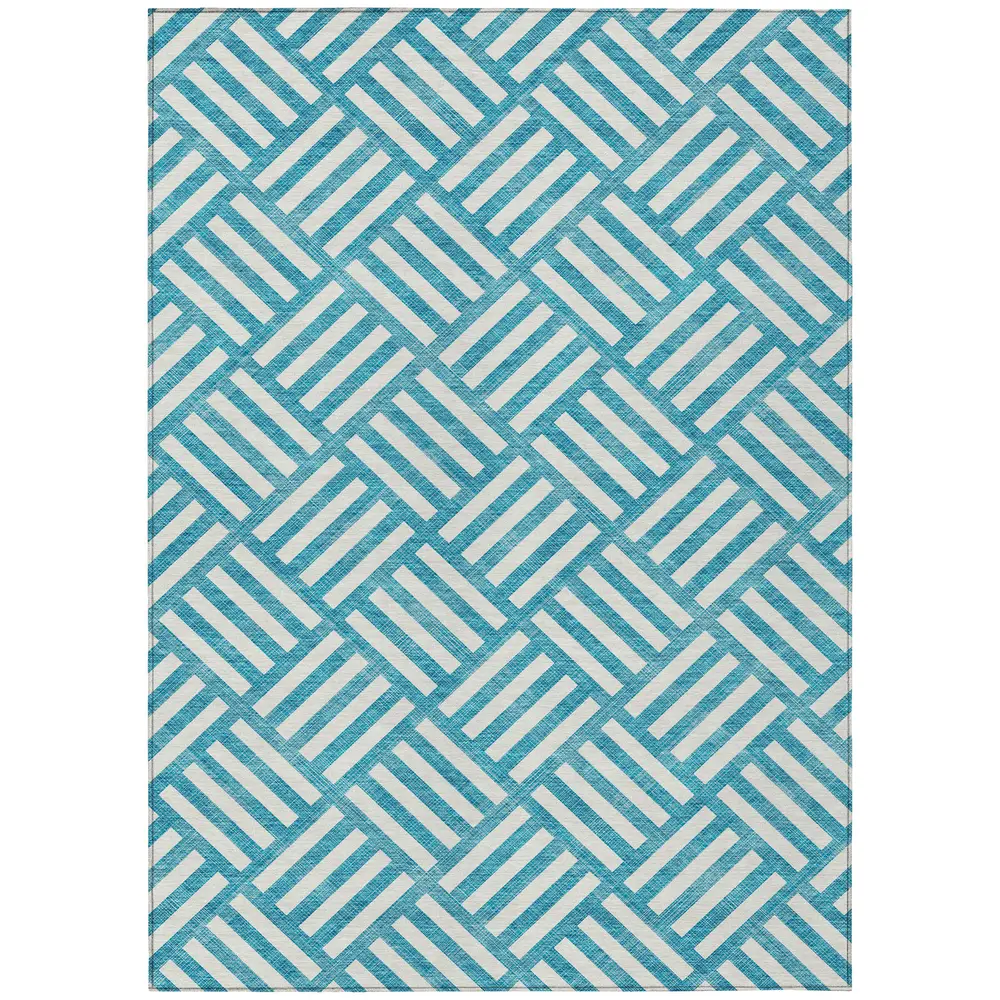 Chantille ACN620 Teal 3' x 5' Rug