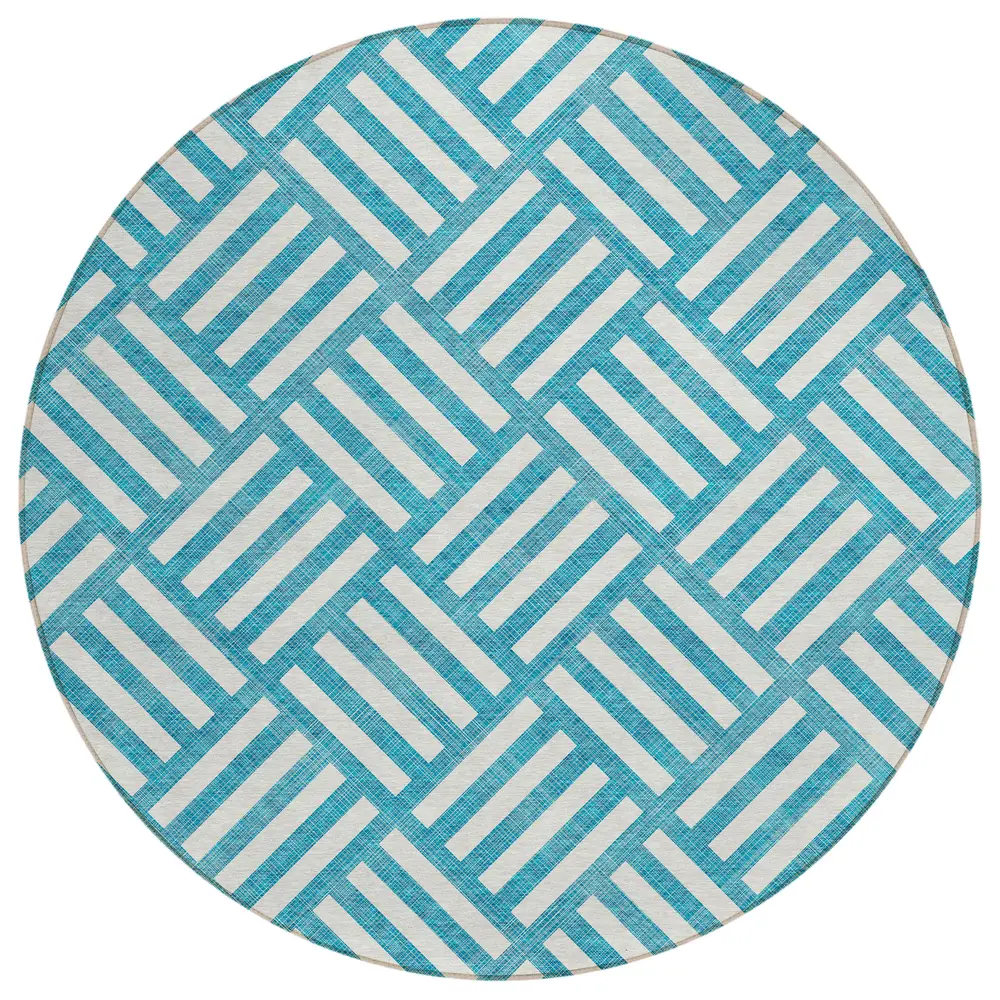 Chantille ACN620 Teal 8' x 8' Rug
