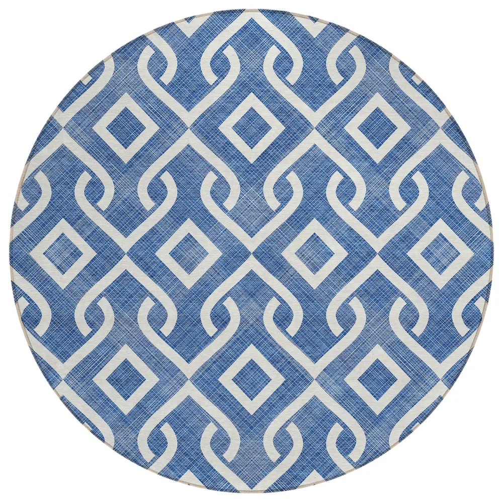 Chantille ACN621 Blue 8' x 8' Rug