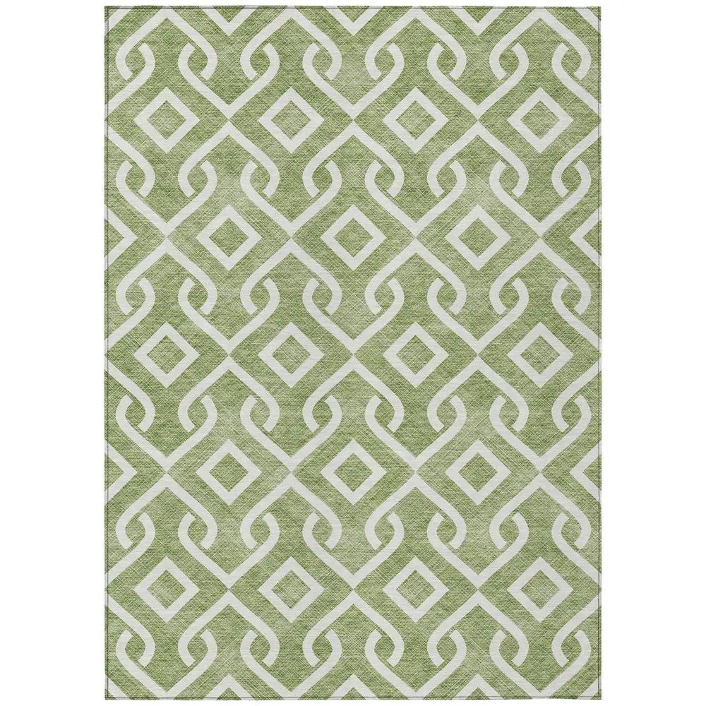 Chantille ACN621 Green 3' x 5' Rug