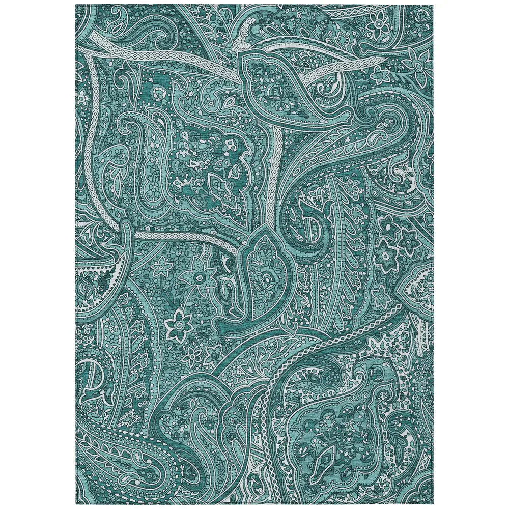 Chantille ACN623 Teal 5' x 7'6