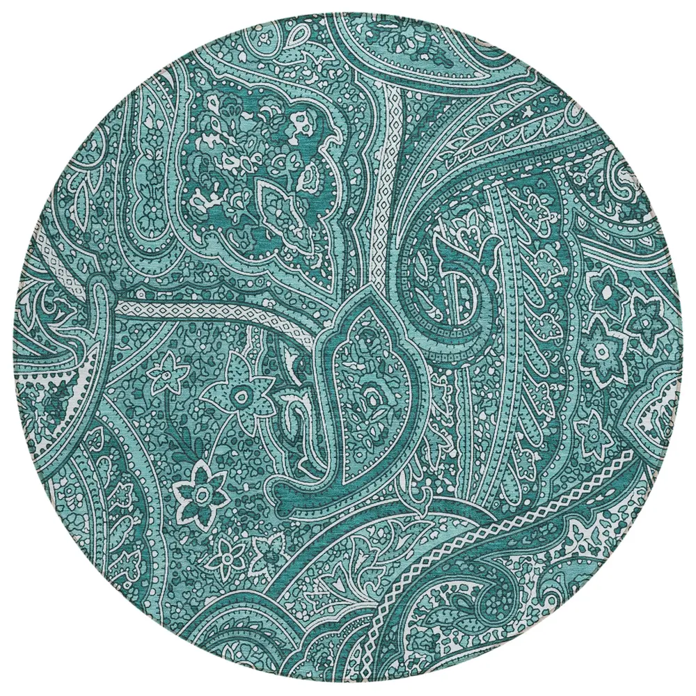 Chantille ACN623 Teal 8' x 8' Rug