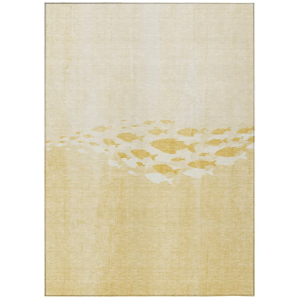 Chantille ACN627 Gold 8' x 10' Rug
