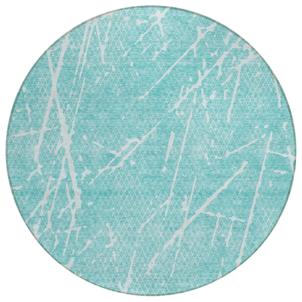 Chantille ACN628 Teal 8' x 8' Rug