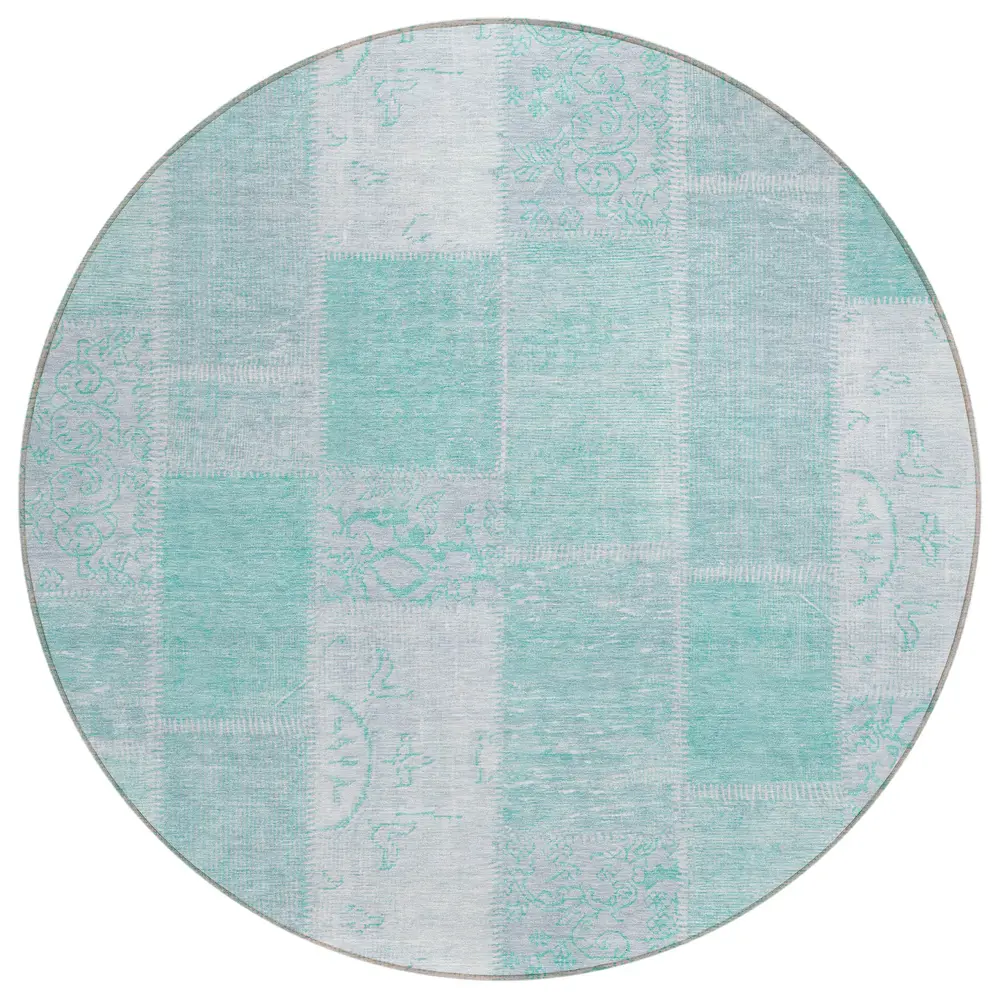 Chantille ACN631 Aqua 8' x 8' Rug
