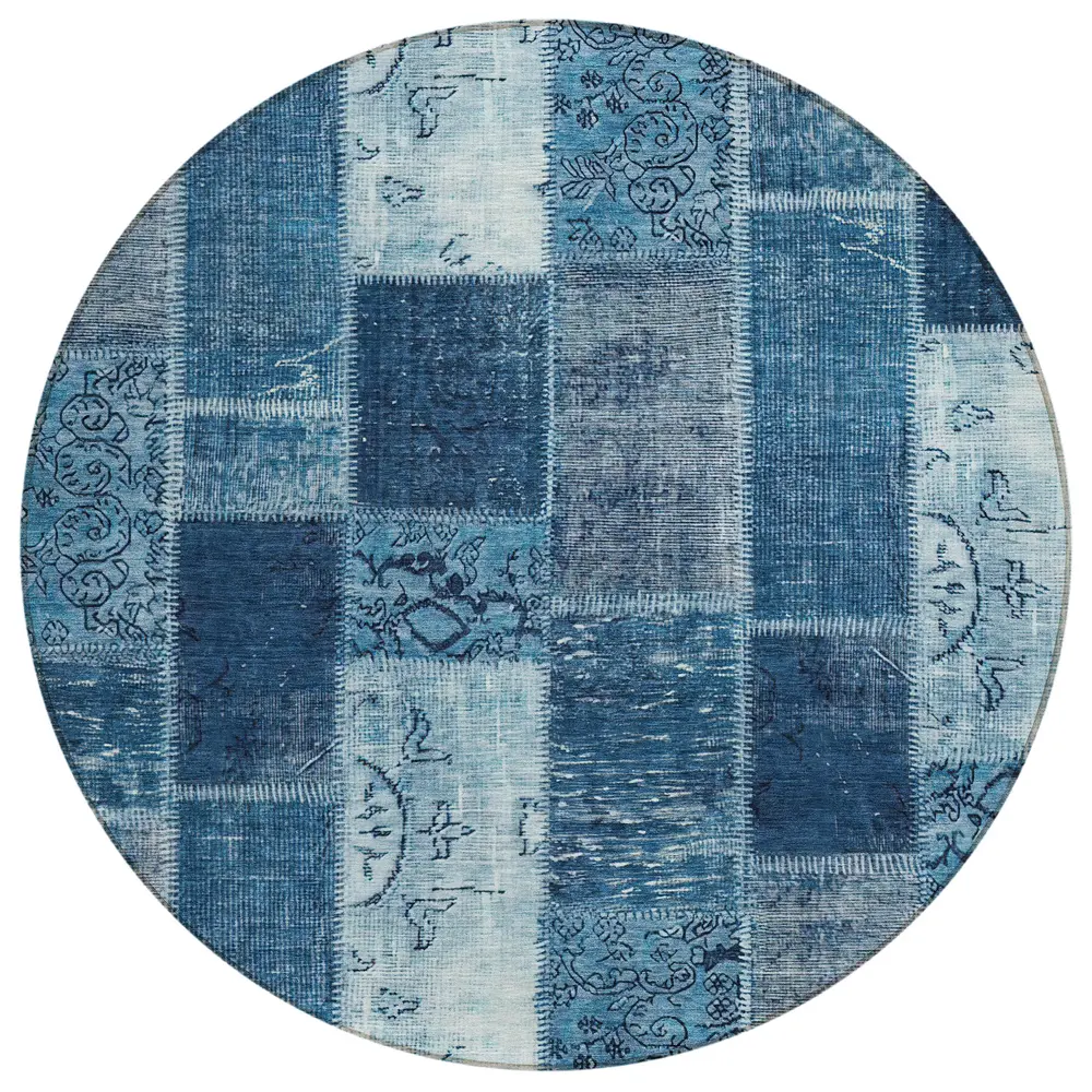 Chantille ACN631 Blue 8' x 8' Rug