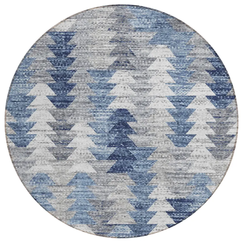 Chantille ACN632 Blue 8' x 8' Rug