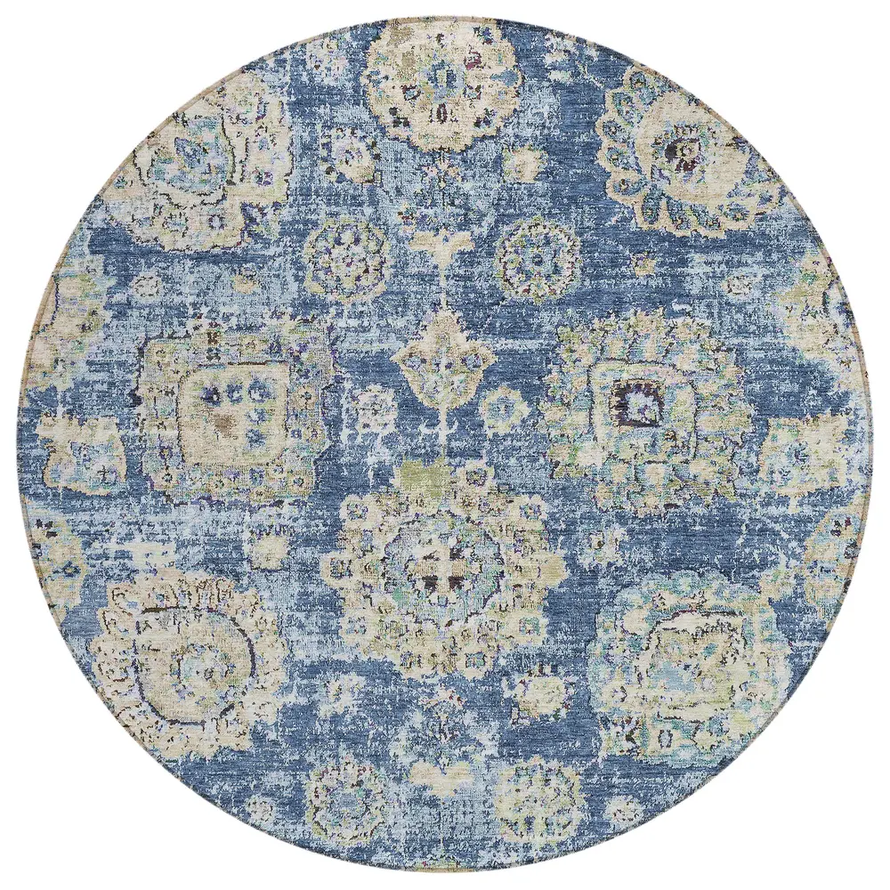 Chantille ACN634 Blue 8' x 8' Rug