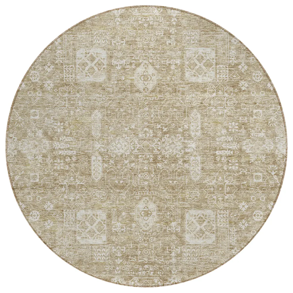Chantille ACN637 Beige 8' x 8' Rug