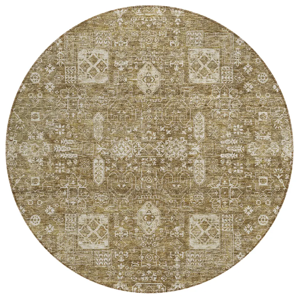 Chantille ACN637 Brown 8' x 8' Rug
