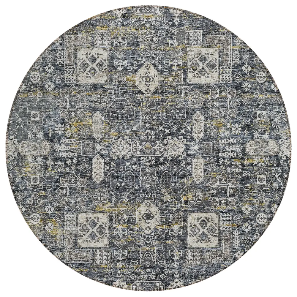 Chantille ACN637 Charcoal 8' x 8' Rug