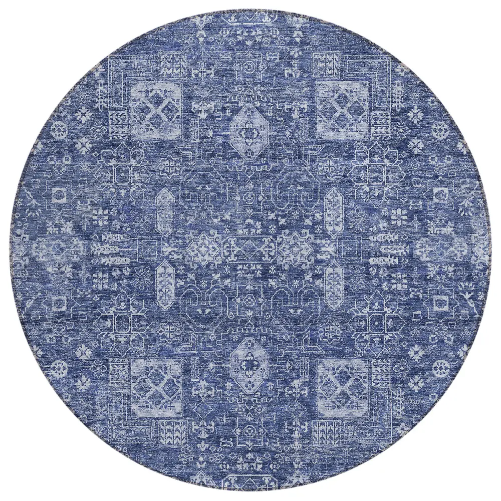 Chantille ACN637 Navy 8' x 8' Rug