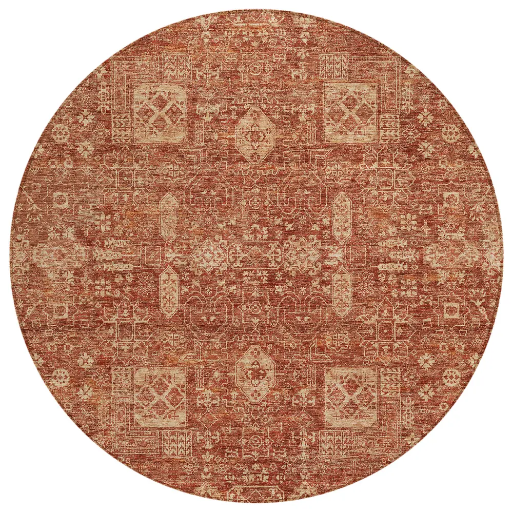 Chantille ACN637 Paprika 8' x 8' Rug