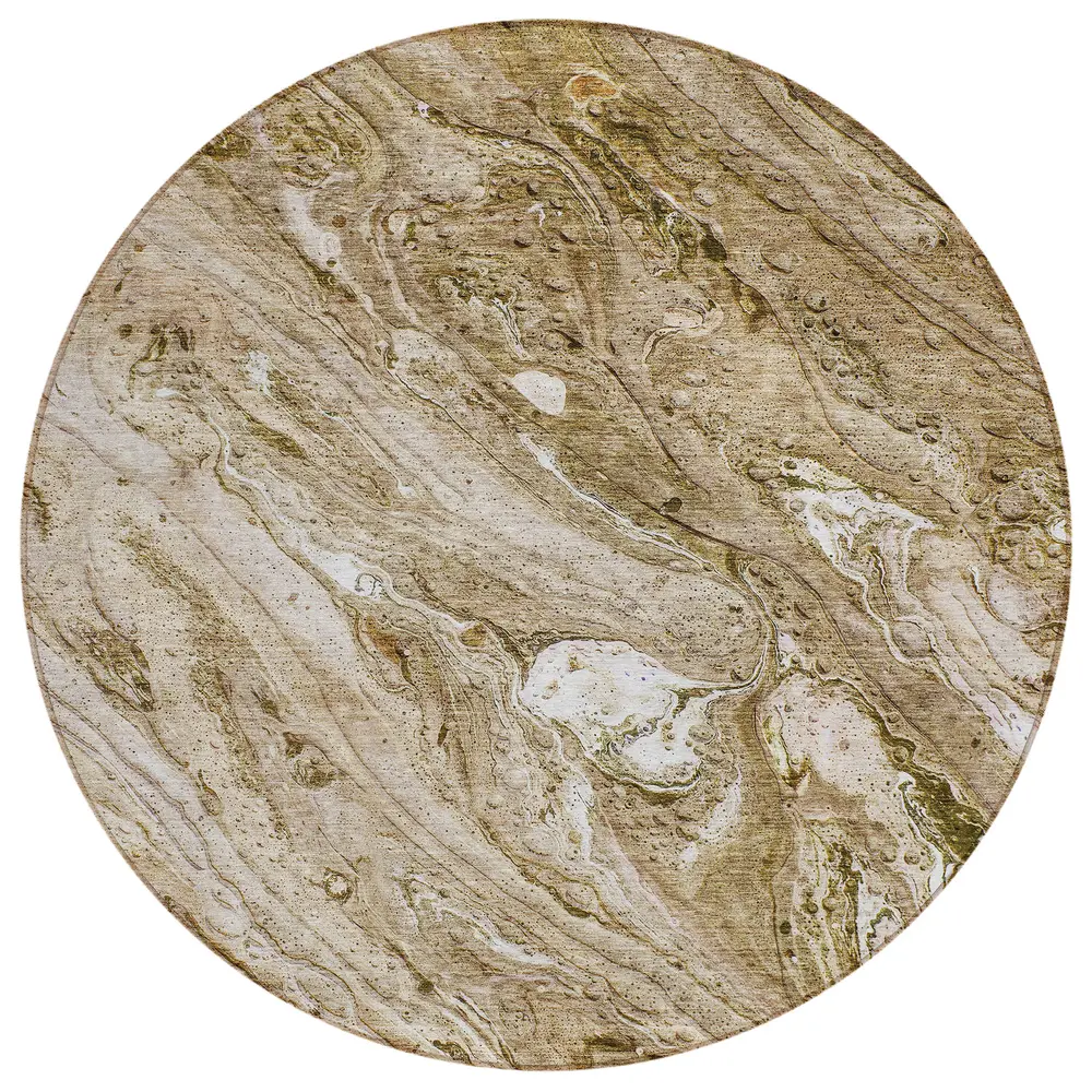 Chantille ACN640 Brown 8' x 8' Rug