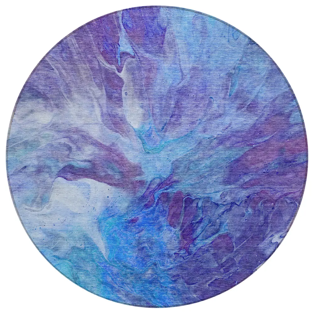 Chantille ACN641 Blue 8' x 8' Rug