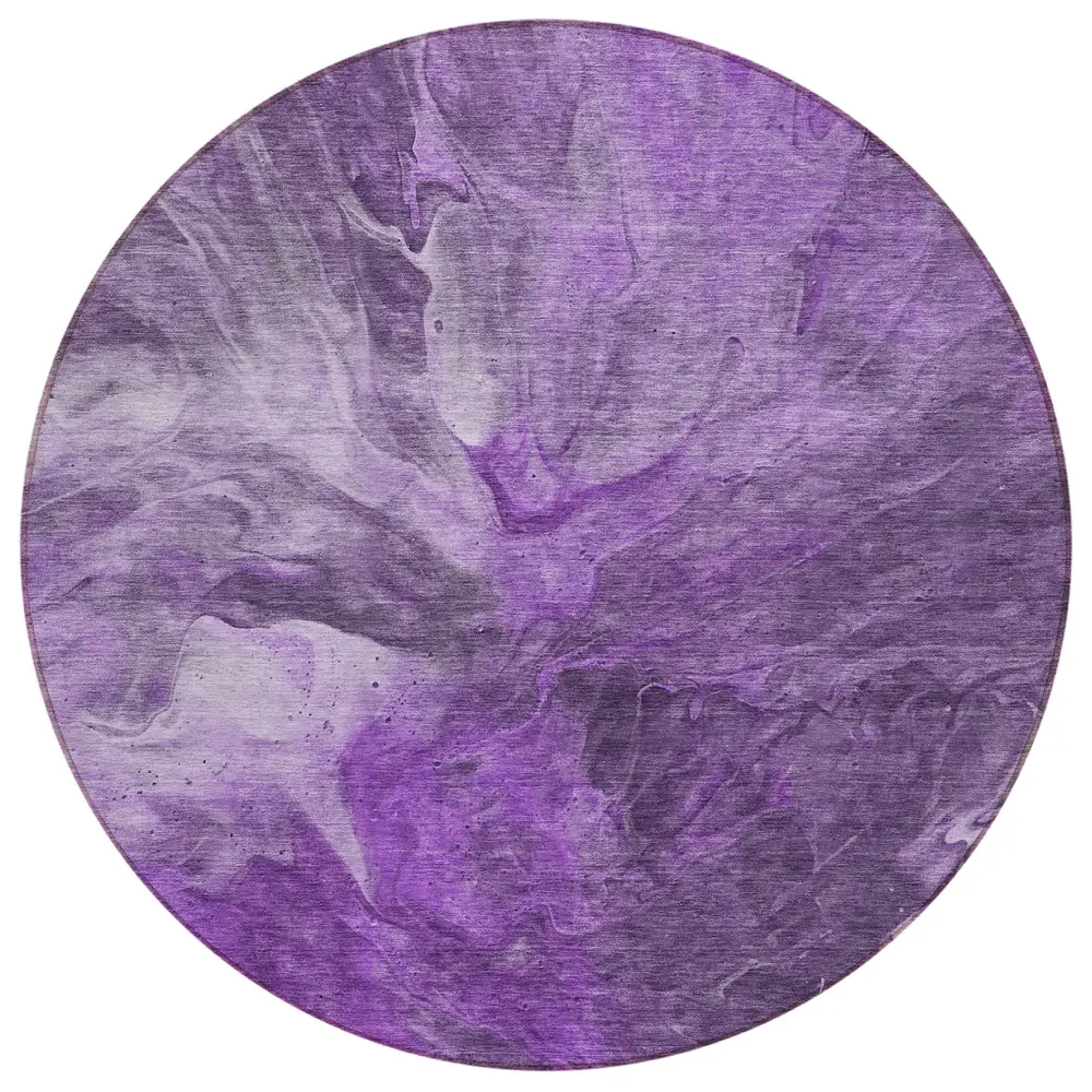 Chantille ACN641 Purple 8' x 8' Rug