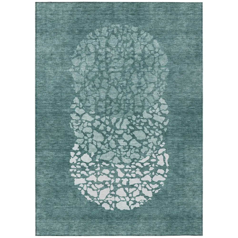 Chantille ACN643 Teal 5' x 7'6