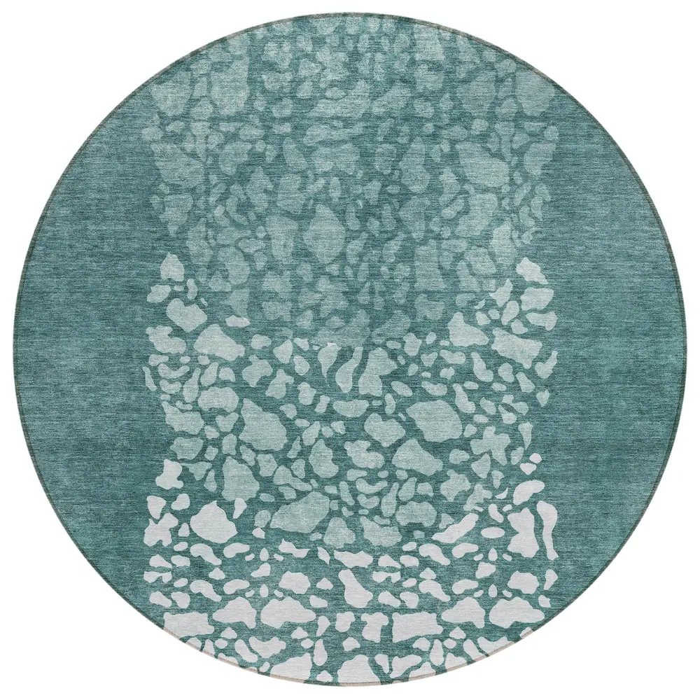 Chantille ACN643 Teal 8' x 8' Rug