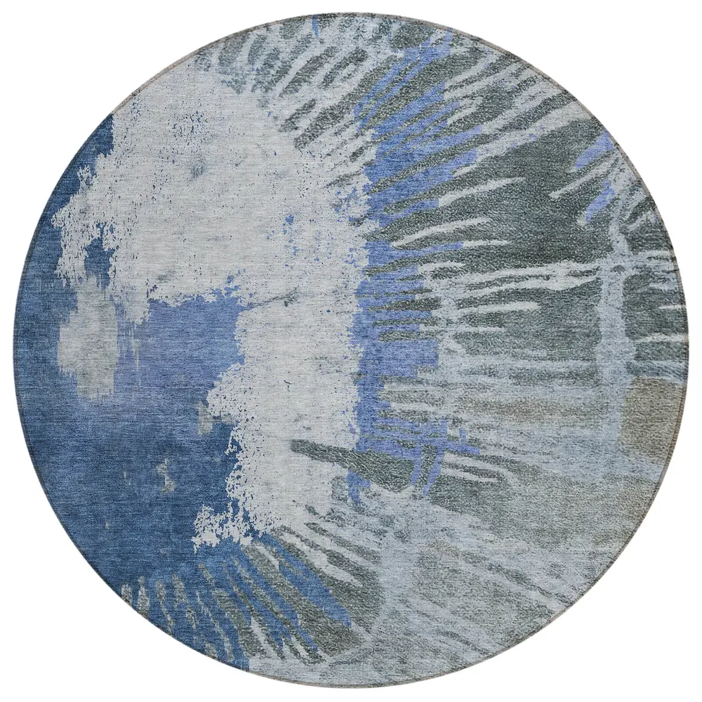 Chantille ACN645 Blue 8' x 8' Rug