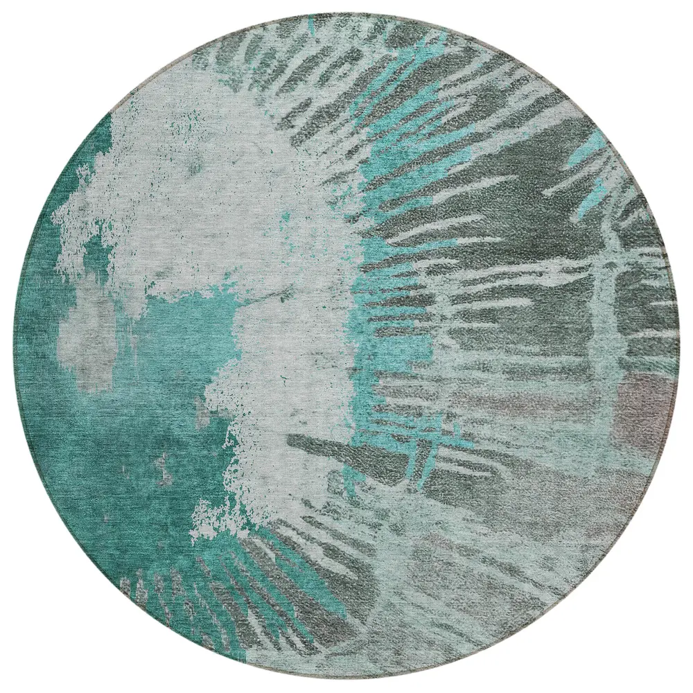 Chantille ACN645 Teal 8' x 8' Rug