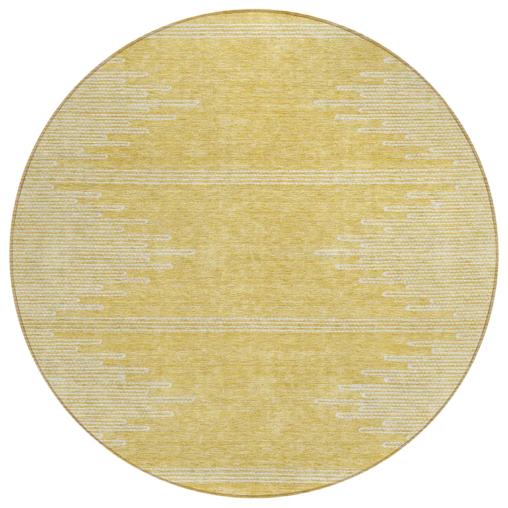 Chantille ACN647 Gold 8' x 8' Rug