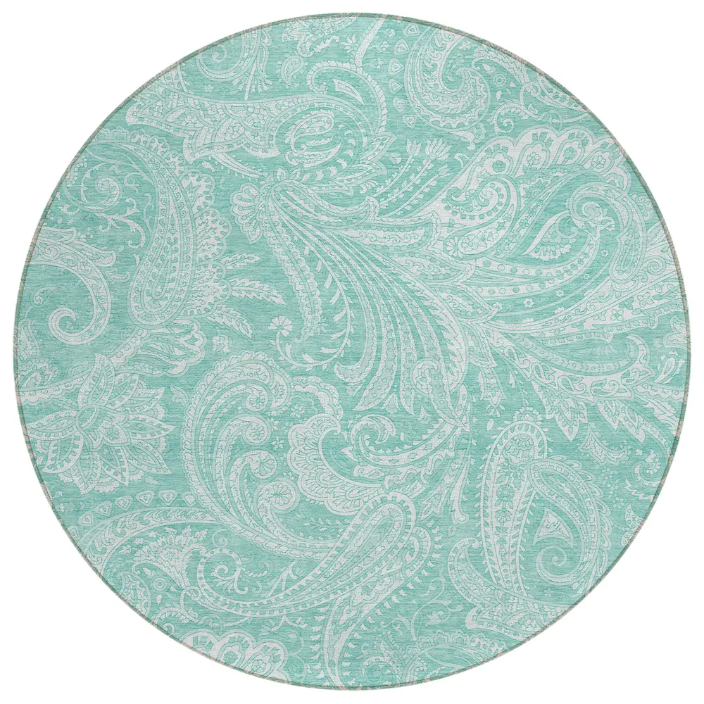 Chantille ACN654 Teal 8' x 8' Rug
