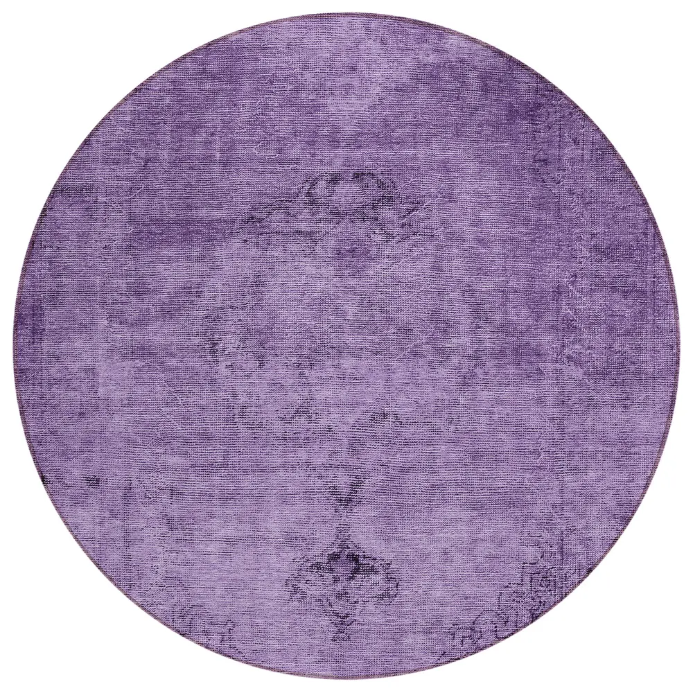 Chantille ACN658 Purple 8' x 8' Rug