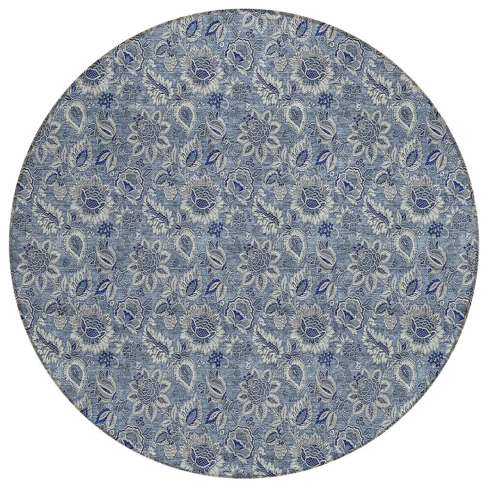 Chantille ACN661 Blue 8' x 8' Rug