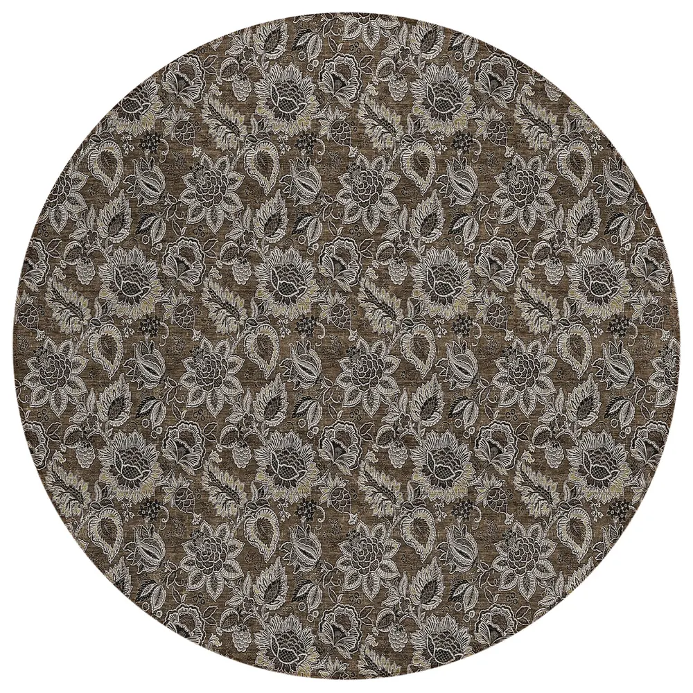 Chantille ACN661 Chocolate 8' x 8' Rug
