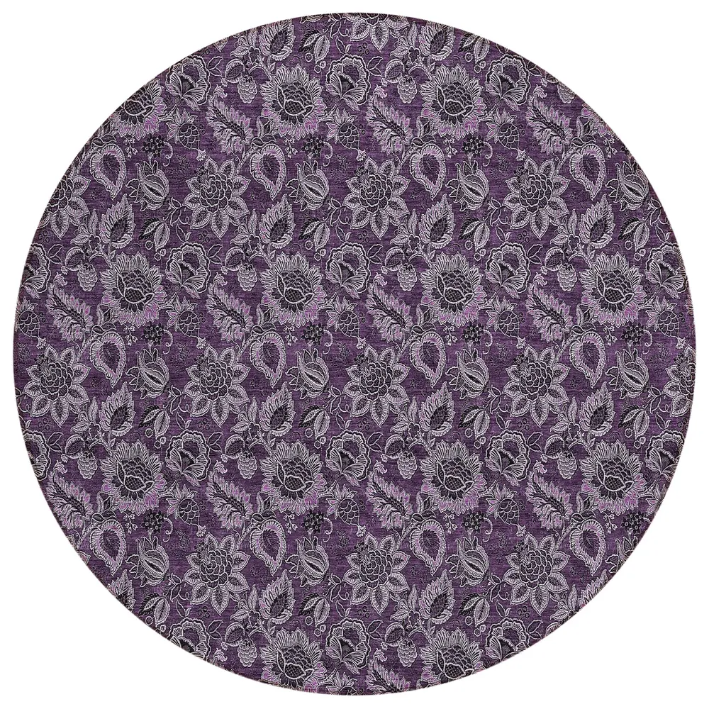 Chantille ACN661 Eggplant 8' x 8' Rug