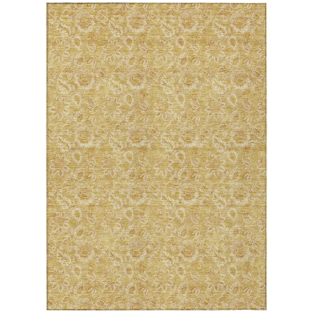 Chantille ACN661 Gold 5' x 7'6