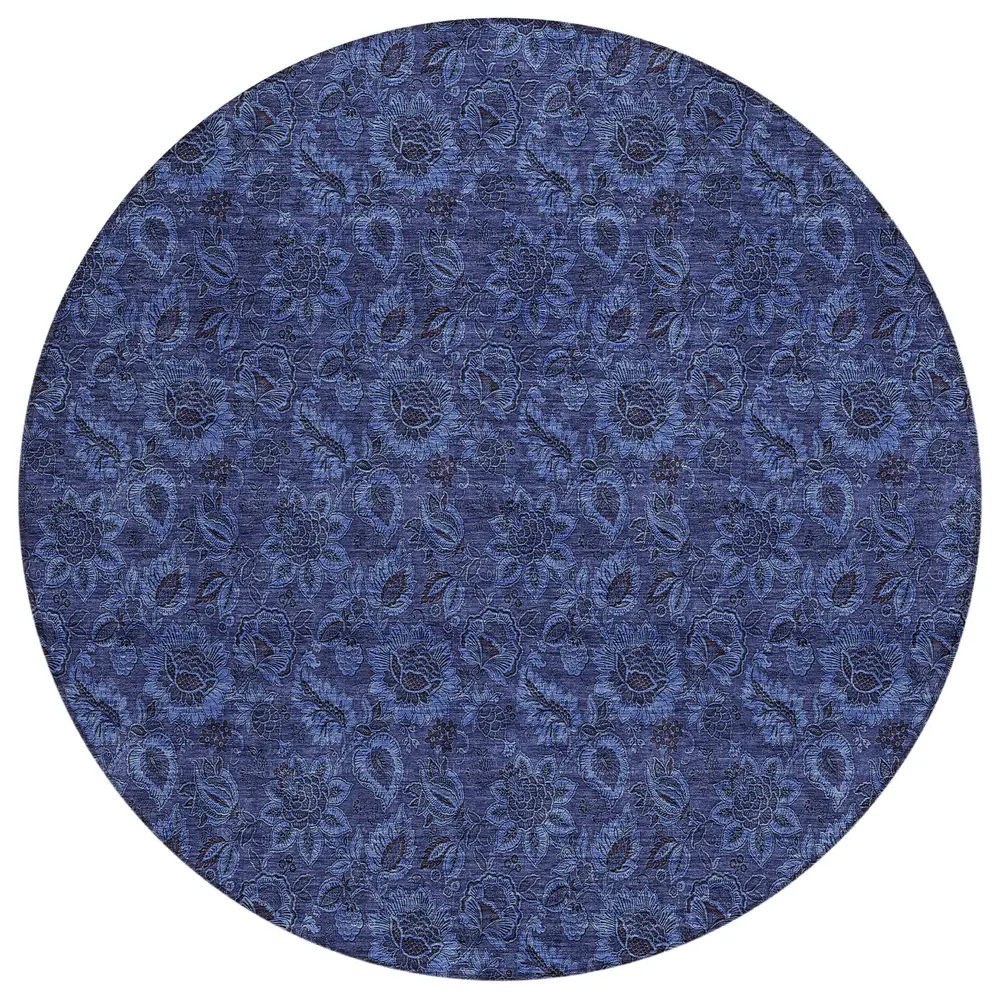 Chantille ACN661 Navy 8' x 8' Rug