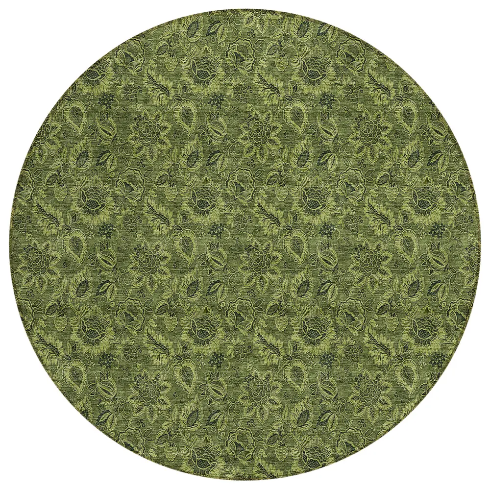 Chantille ACN661 Olive 8' x 8' Rug