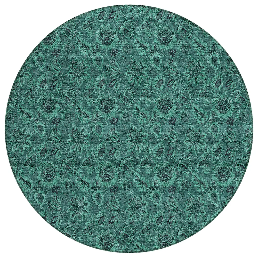 Chantille ACN661 Teal 8' x 8' Rug