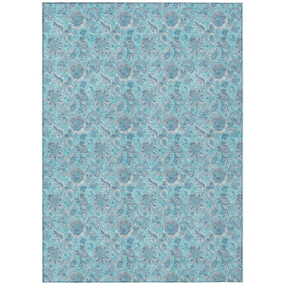 Chantille ACN662 Aqua 3' x 5' Rug
