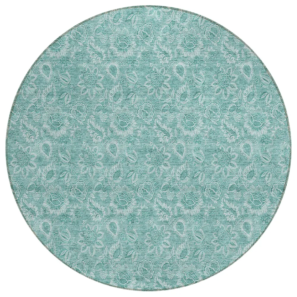 Chantille ACN662 Teal 8' x 8' Rug