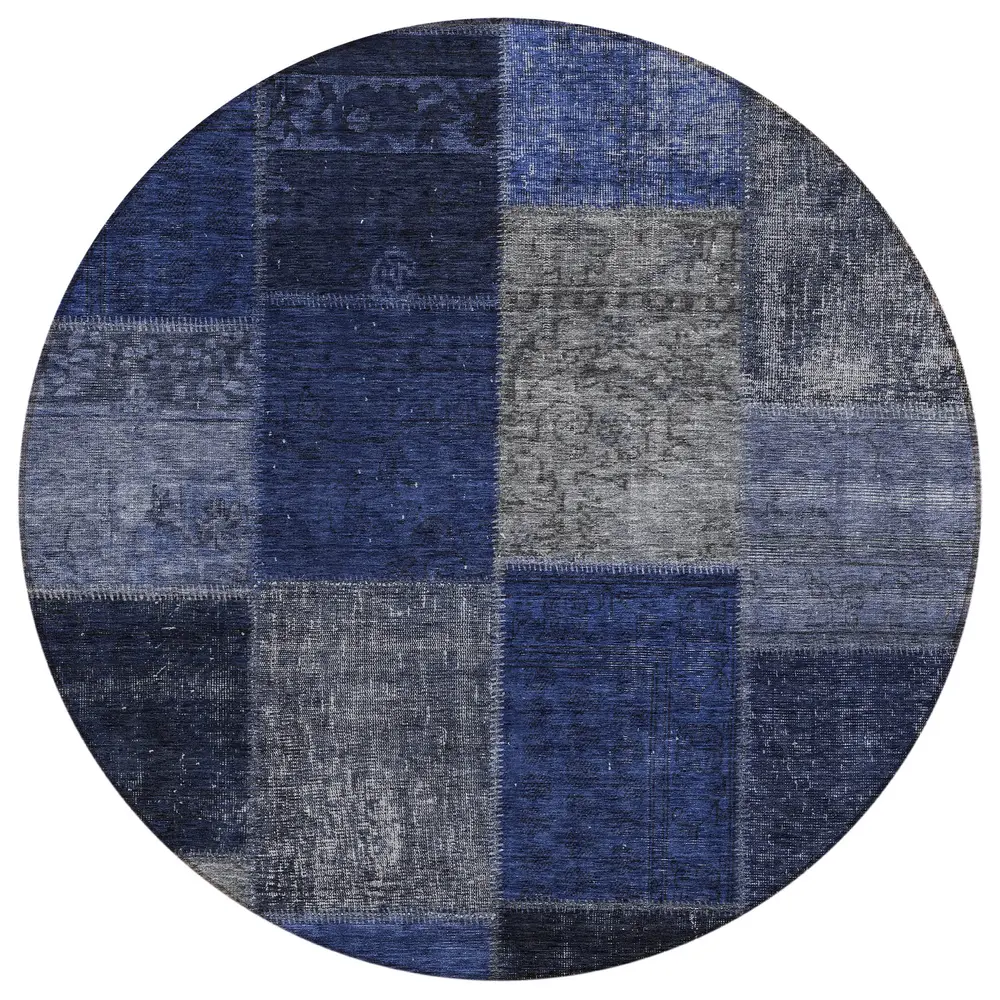 Chantille ACN663 Navy 8' x 8' Rug