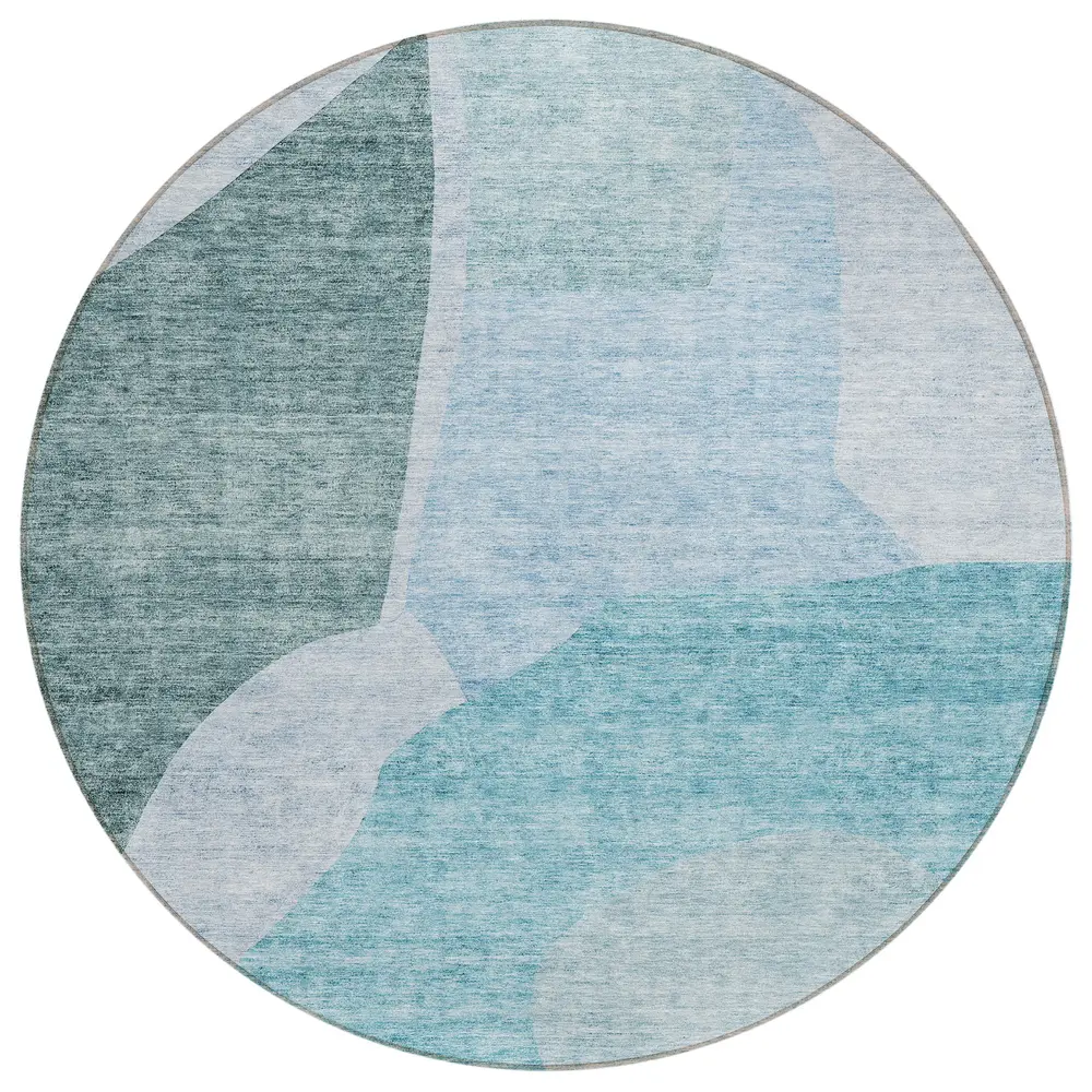 Chantille ACN665 Teal 8' x 8' Rug